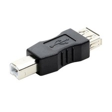 USB 2.0 type A Female to type B Male Printer Scanner Adapter Converter 5pcs
