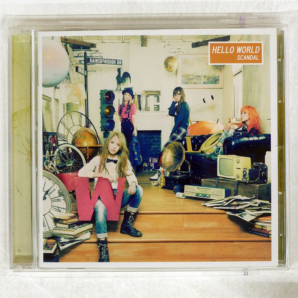 SCANDAL HELLO WORLD EPIC ESCL4326 Japan 1CD | eBay