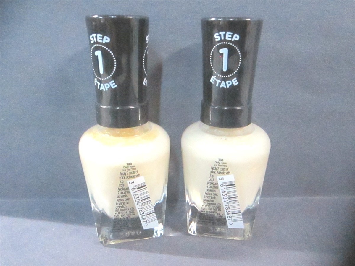 Sally Hansen 0.5fl oz. 188 Only Have Ice for You Miracle Gel Nail