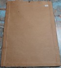 Rare 100 % Animal Hide Art , Man Playing Guatar Elk Buck  on Hard Board  See Pic — photo 9