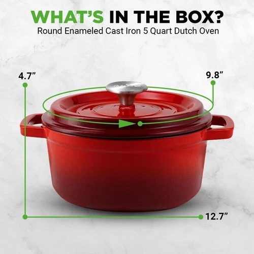 NutriChef Dutch Oven - Thumbnail 3