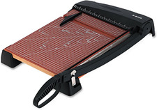 X-ACTO Heavy Duty Wood Guillotine Paper Trimmer, 15" Cutting Surface - Durable,
