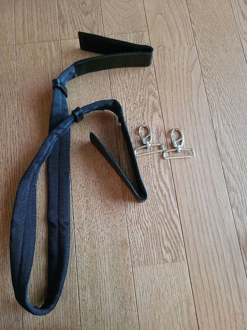 PRADA Black Nylon Shoulder Bag Triangle Logo Plate Black 10.2 x 9.6 x 2.8" Custo thumbnail 21