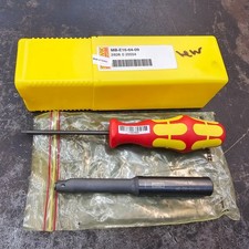 Sandvik 16mm Ø 125mm OAL Solid Carbide Grooving Bar MB-E16-64-09 MB-09xxx Insert