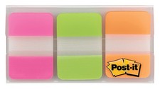 Post It Tabs 1 Inch Pink Green Orange Self Stick Note 36 Count Organizer