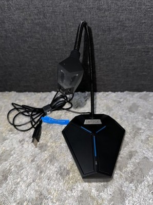 CMTECK USB Computer Microphone Plug &Play Desktop Omnidirectional Condenser