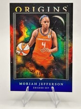 2024 WNBA PANINI ORIGINS * BLUE PRIZM * MORIAH JEFFERSON # 32/75 SKY UCONN