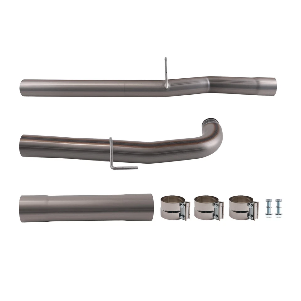 Kit de tubo de escape de 3,5-4" para Chevy Silverado GMC Sierra 6,6 L Duramax 2011-2015 Foto 4 de 4