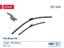 Wischblatt Scheibenwischer DENSO DF-434 für VW ID E21 E39 GTX 4motion Pro Pure