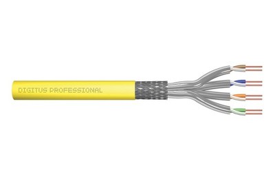 Digitus CAT 7A S/FTP Verlegekabel, 1000 m, Simplex, Cca