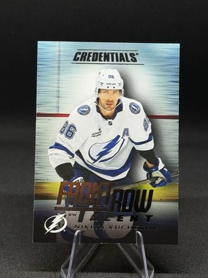 2025-26 UD Credentials Front Row Talent Nikita Kucherov #FRT-3 - Lightning