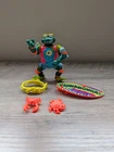 VTG 1990 TMNT MIKE THE SEWER SURFER Action Figure Michaelangelo Turtles