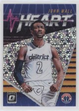 2018-19 Panini Donruss Optic All Heart Fast Break Holo Prizm John Wall #17 00ea