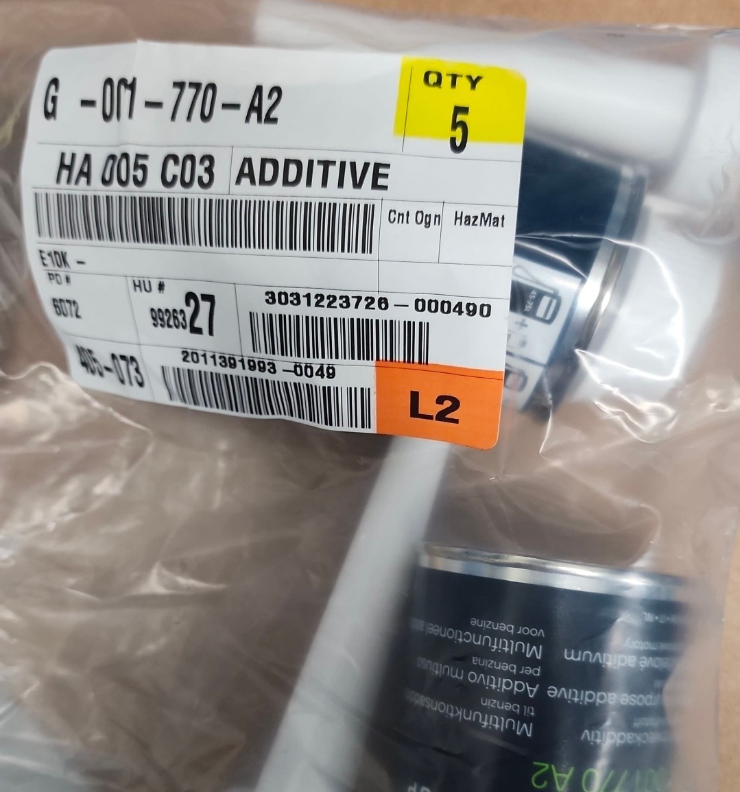 VW GASOLINE ADDITIV G001780M3 = G001770A2 4X90ML  PORSCHE AUDI BENTLEY RR SEAT
