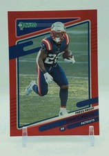 2021 Panini Donruss James White #50 Red Press Proof New England Patriots