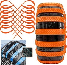 102030 Universal Anti-skid Snow Tire Chains Emergency Traction Cables For Car