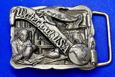 Waterfowl USA Ducks Conservation Organization Vtg. Buckle To Fit Your 1.25" Belt