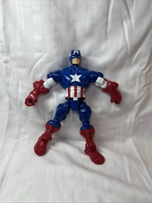 Marvel Super Hero Mashers Captain America 6'' Action Figure - Hasbro 2020