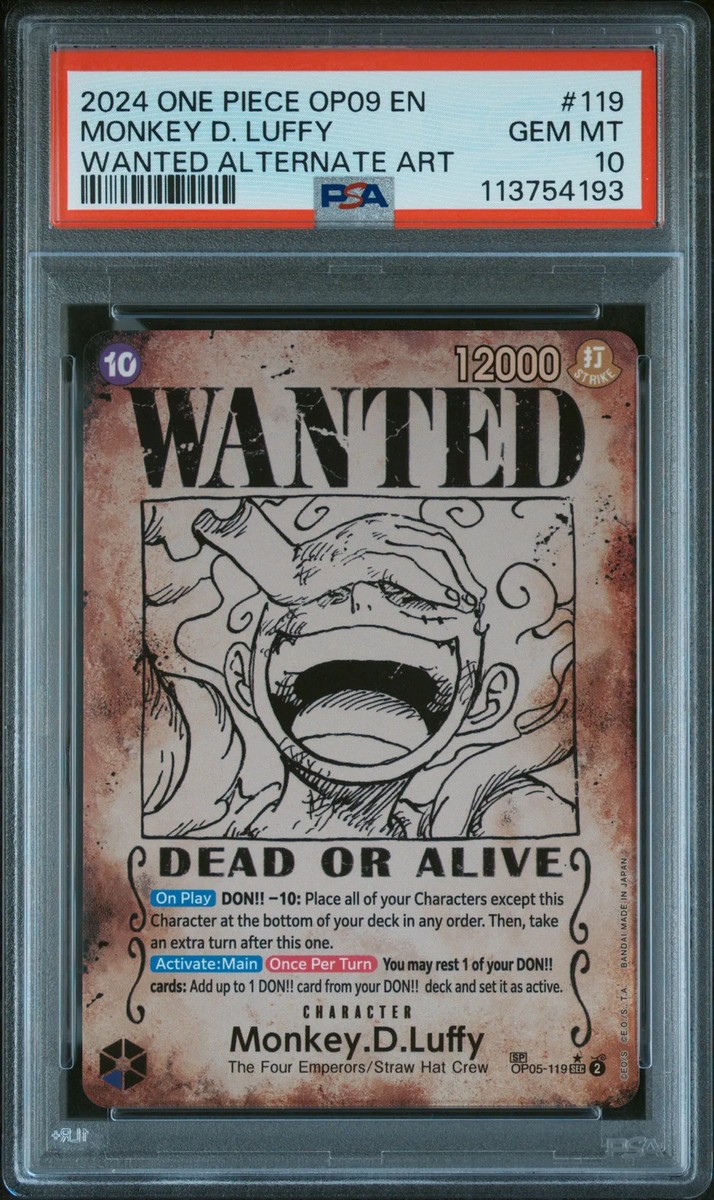 2024 One Piece Op09-Emperors In The New World Monkey D. Luffy