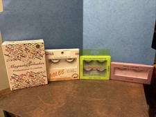 Lot Of Faux Eyelashes - Magnetic & Adhesive.