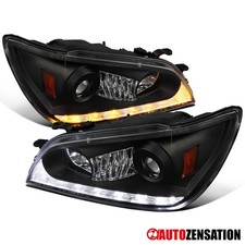 Fit 2001-2005 Lexus Is300 Black Hid Projector Headlights Led Signal Lamps Pair Fit 2001-2005 Lexus Is300 Black Hid Projector Headlights Led Signal Lamps Pair