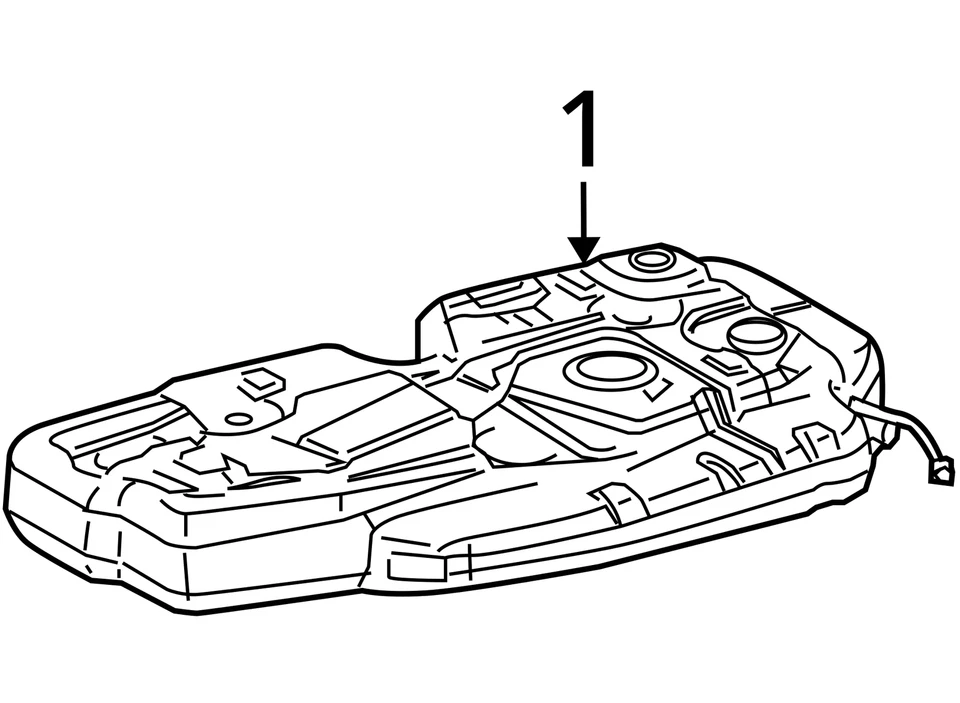 (LOCAL PICKUP ONLY) Fuel Tank FWD Fits 04-10 SIENNA 871907 - Image 4 of 4