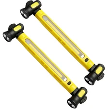 Under Hood Work Light Bar 3000LM LED Magnetic Light Bar with Hooks Rechargeable