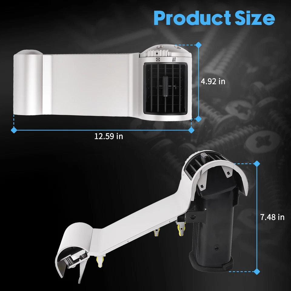 Panel de registro de ventilación de aire del tablero lado del conductor para Toyota FJ Cruiser 07-14 55650-3508 Foto 4 de 4