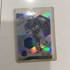 2021 Panini Mosaic Prizm Billy Sims Detroit Lions #76 Football Card
