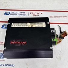 98-10 VW ESCARABAJO MONZÓN AMPLIFICADOR SISTEMA DE AUDIO RADIO OEM