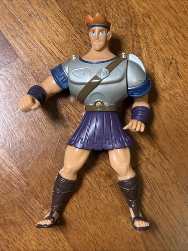 Figura de acción Disney Hércules Hydra Slaying Hercules 5,5" de colección 1997 Mattel