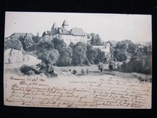 Old postcard Switzerland Vaud Château de la Sarraz Lausanne 1900 (1106)