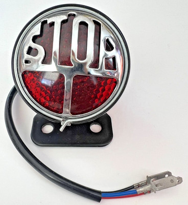 Bobber Motorcycle Vintage Style Rear STOP Brake Lamp 12v   (12VRBL)