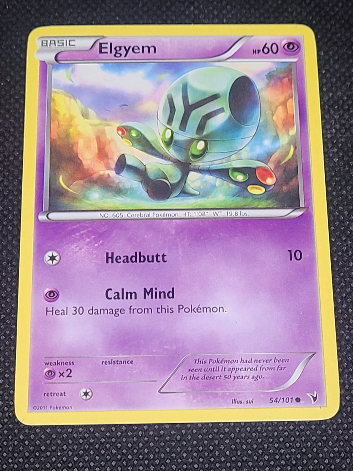 Elgyem (54) Pokemon Noble Victories #54/101