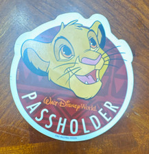 Walt Disney World Passholder Simba The Lion King Disney Magnet