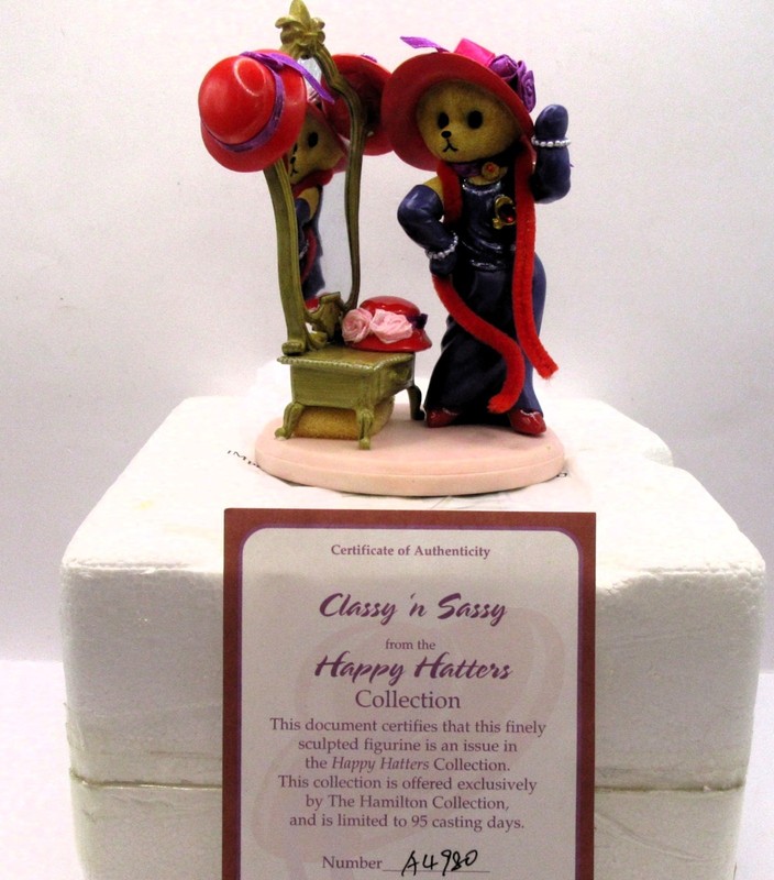 Hamilton Happy Hatters Classy 'N Sassy Red Hat – New with COA