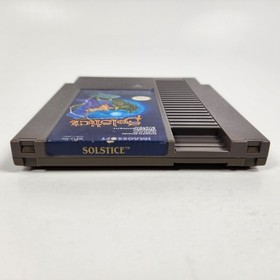 Solstice The Quest for the Staff of Demnos (Nintendo NES, 1989) Cartridge Only