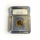 🔥 ICG RIPZ 24K Gold Plated 1937 Buffalo Nickel Genuine ND Slabbed Collectible