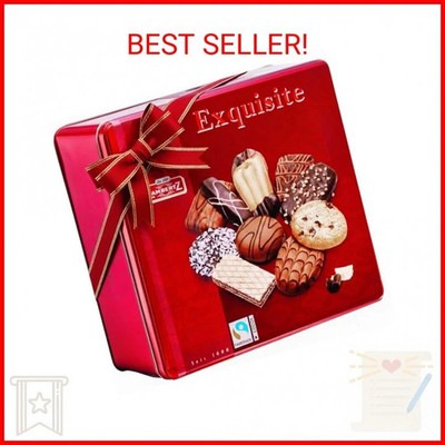 Lambertz European Easter Cookie Tin   92 Assorted Cookies, 10 Varieties   Easter