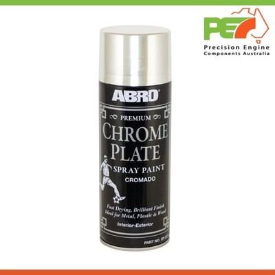 ABRO Premium Chrome Plate Spray Paint Interior/Exterior - 8 OZ/230g
