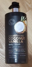 BOTANICAL SPA THERAPY COMFORTING COCONUT VANILLA Shea Butter BODY WASH 32 fl.oz