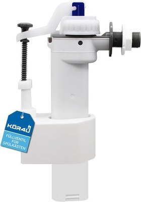 kör4u Universal-Füllventil   passend für Geberit, TECE und weitere Spülkästen