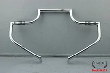2000 Harley Softail LINDBY CUSTOM Engine Crash Cage Guard Bar CHROME #4123