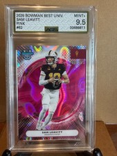2025 BOWMAN BEST UNIVERSITY 62 PINK SAM LEAVITT - AGS 9.5
