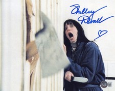 SHELLEY DUVALL SIGNED 'THE SHINING' WENDY 8x10 MOVIE PHOTO HORROR BECKETT COA