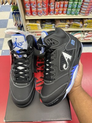 Awake NY x Air Jordan 5 Retro Racer Blue Size 10 Brand New
