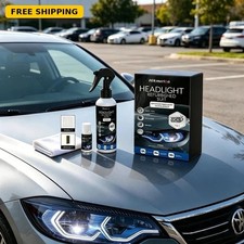 Automotive Headlight Restoration Kit For Oxidized Hazy Yellowed Lens Repair