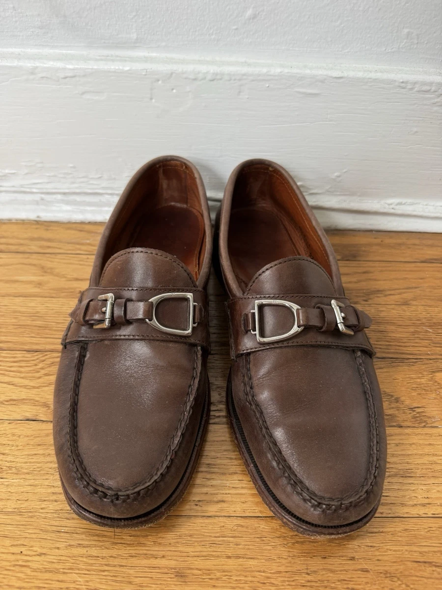 $2495 RALPH LAUREN PURPLE LABEL SHOES 11.5 - 12 D BENCH MADE ENGLAND PERFORATED Ralph Lauren Purple Label Men main image 3