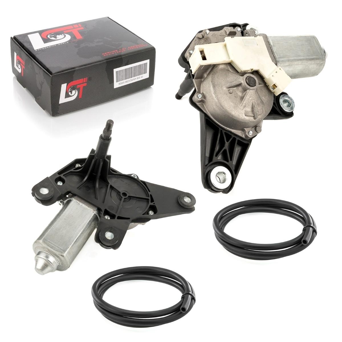 2x Rear Wiper Motor with Hose for NISSAN NV300 X82 PRIMASTAR