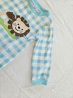 Busy Bees Smocks Boutique Lion Baby Boys Blue Plaid LS Romper Jumpsuit 18 Months — photo 6